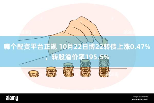 哪个配资平台正规 10月22日博22转债上涨0.47%，转股溢价率195.5%